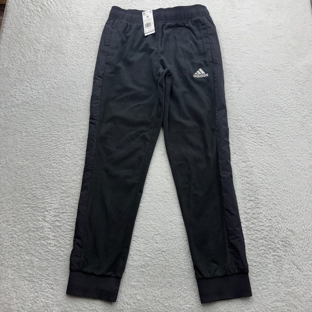 Adidas Men Fav Wntr TP Fleece Jogger Pants Black GD5057 Medium